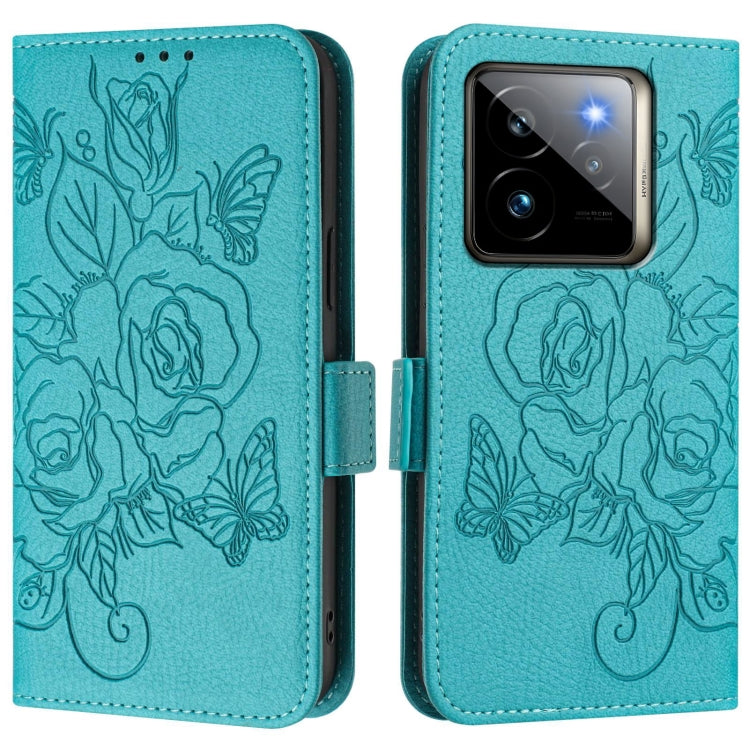 For Realme GT 7 Pro 5G Embossed Rose RFID Anti-theft Leather Phone Case