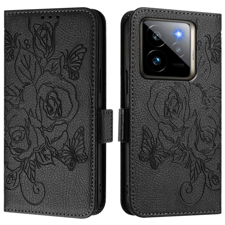 For Realme GT 7 Pro 5G Embossed Rose RFID Anti-theft Leather Phone Case