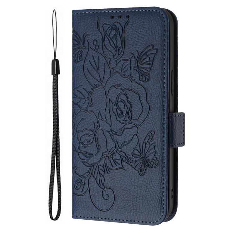 For Realme P4 Pro 5G Embossed Rose RFID Anti-theft Leather Phone Case