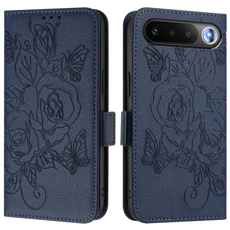 For Realme 16 5G Global Embossed Rose RFID Anti-theft Leather Phone Case