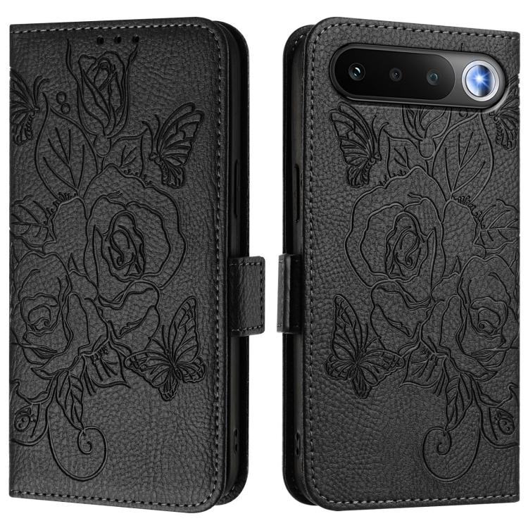 For Realme 16 5G Global Embossed Rose RFID Anti-theft Leather Phone Case