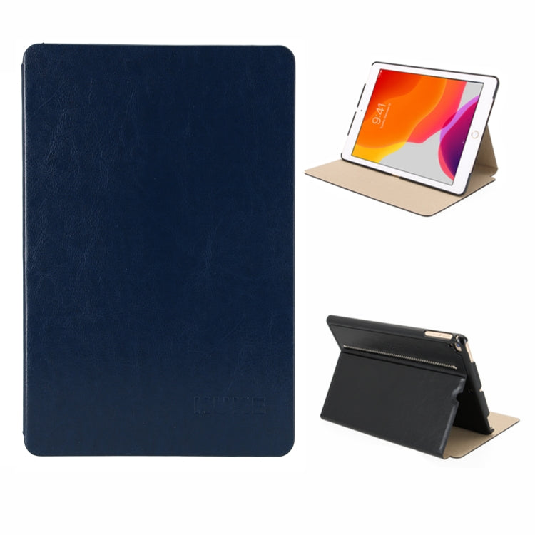For iPad 10.2 KUKE Solid Color Horizontal Flip Leather Case with Holder
