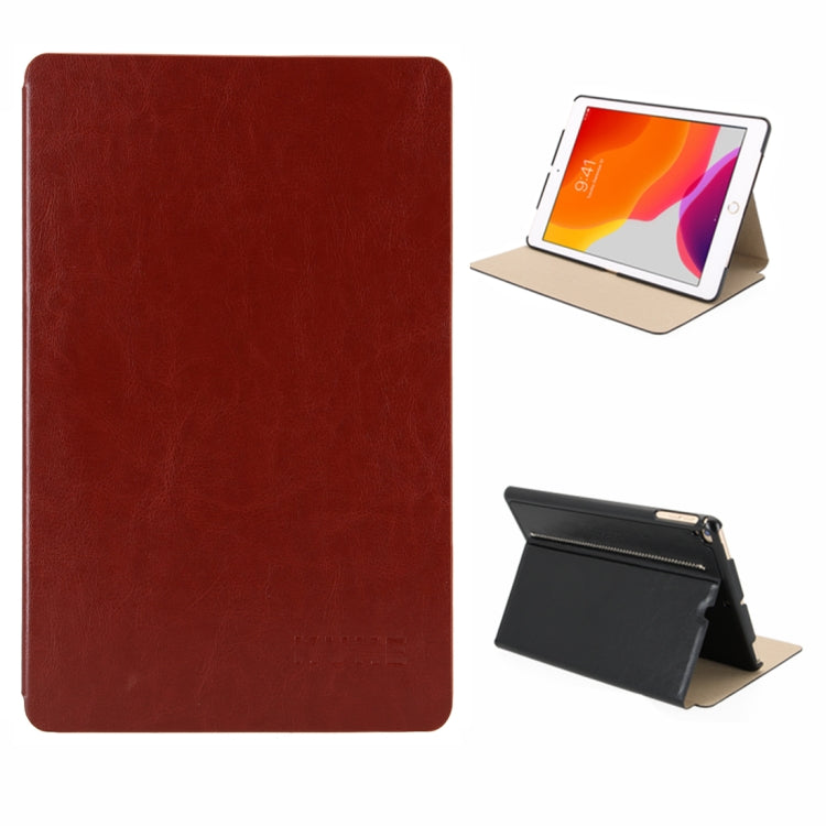 For iPad 10.2 KUKE Solid Color Horizontal Flip Leather Case with Holder