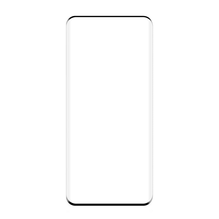 For OPPO Reno12 Global Edge Glue 9H HD 3D Curved Edge Tempered Glass Film - Black