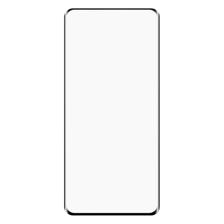 For OPPO A1 Pro Full Glue 9H HD 3D Curved Edge Tempered Glass Film - Black