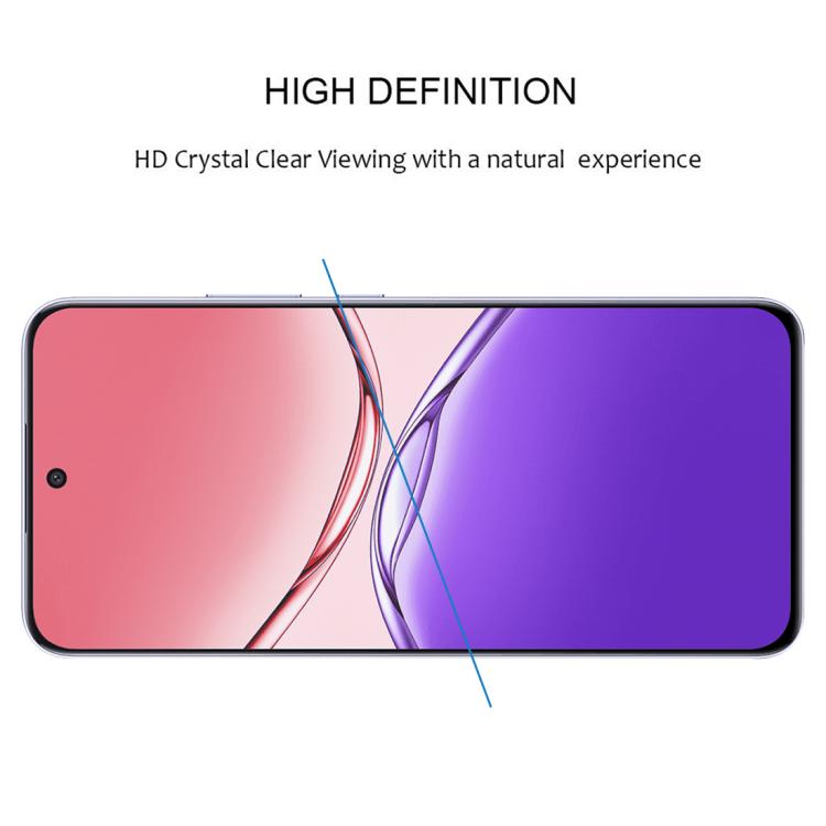 For OPPO A5 Pro 5G Full Glue 9H HD 3D Curved Edge Tempered Glass Film - Black