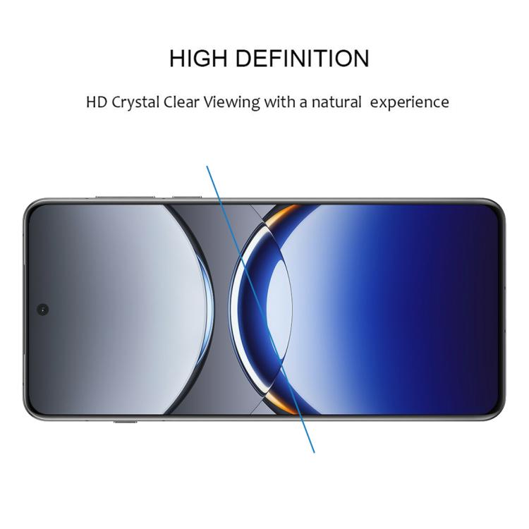 For OPPO Find X8 Pro 25pcs Full Glue 9H HD 3D Curved Edge Tempered Glass Film - Black