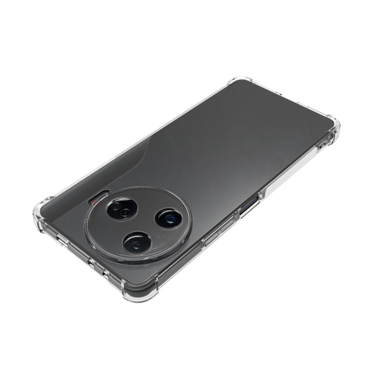 For Tecno Camon 30 Pro 5G Shockproof Non-slip Thickening TPU Phone Case - Transparent