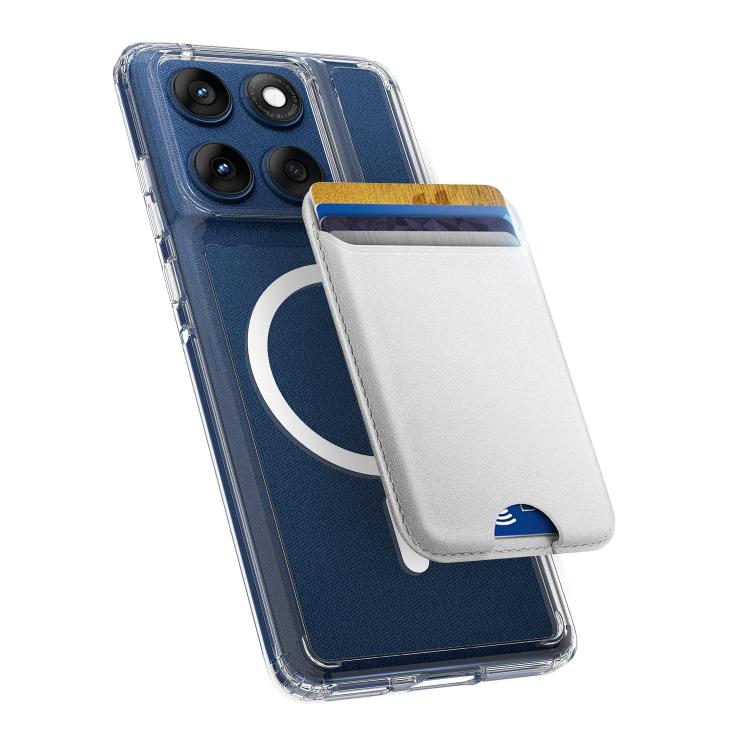 For Motorola Edge 60 / 60s / 60 Fusion MagSafe Clear Acrylic PC Hybrid TPU Phone Case - Transparent