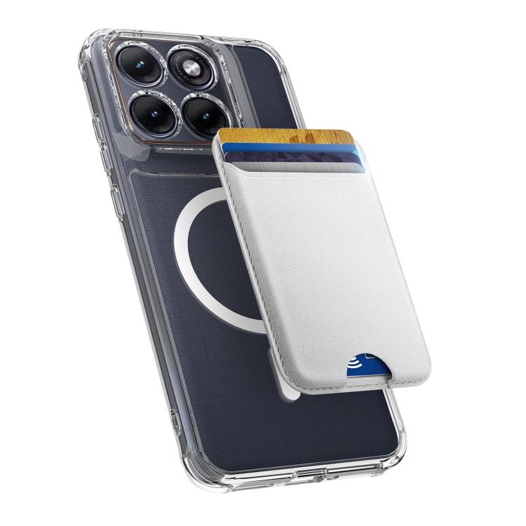 For Motorola Edge 70 Fusion / Fusion+ MagSafe Clear Acrylic PC Hybrid TPU Phone Case - Transparent