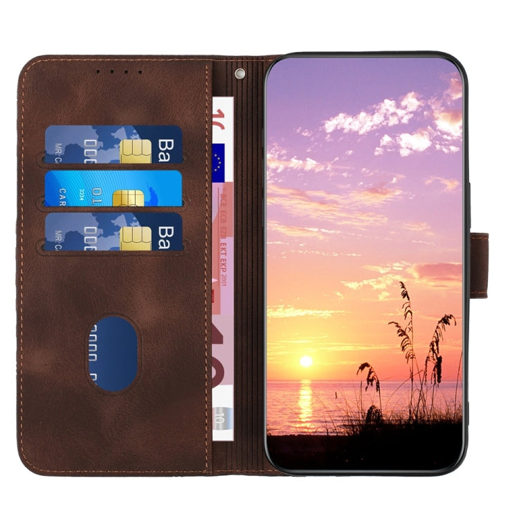 For Redmi Note 14 Pro+ 5G Elephant Head Embossed Phone Leather Case with Lanyard