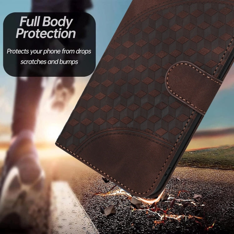 For Redmi Note 14 Pro+ 5G Elephant Head Embossed Phone Leather Case with Lanyard