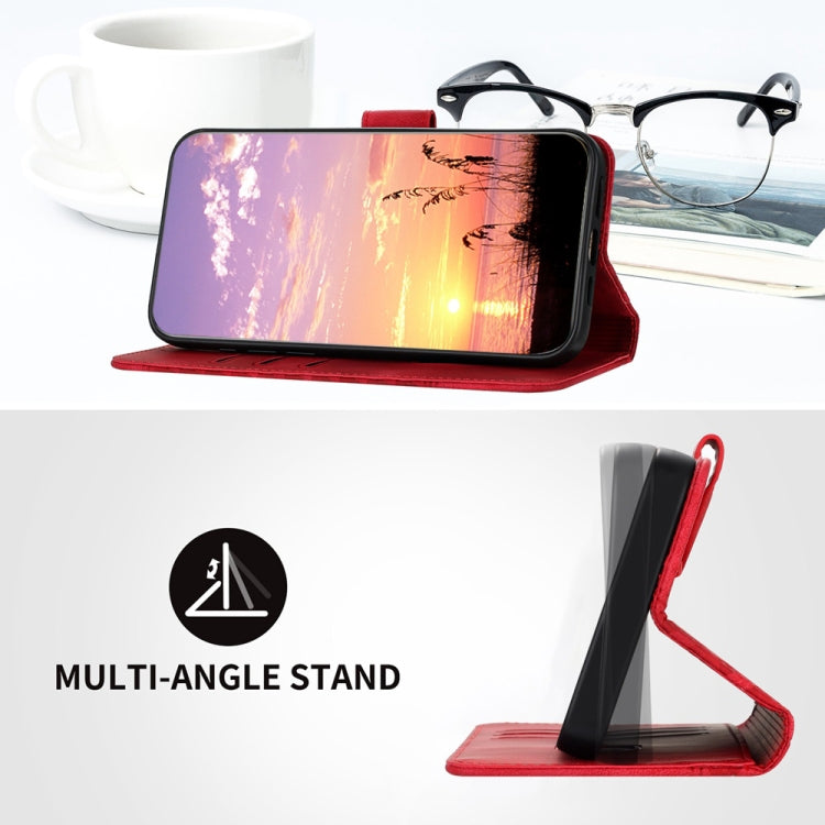 For Redmi Note 14 Pro+ 5G Elephant Head Embossed Phone Leather Case with Lanyard