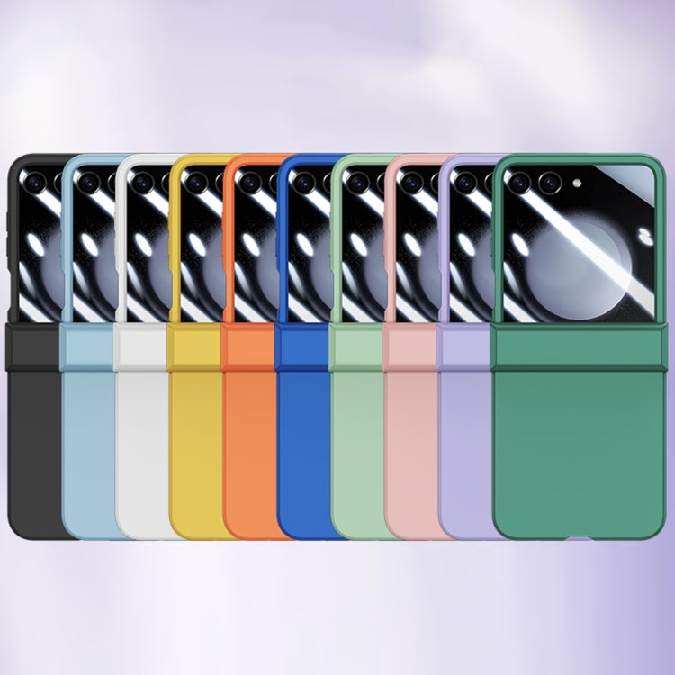 For Motorola Razr 50 Three-stage Integrated PC Skin Feel Shockproof Phone Case