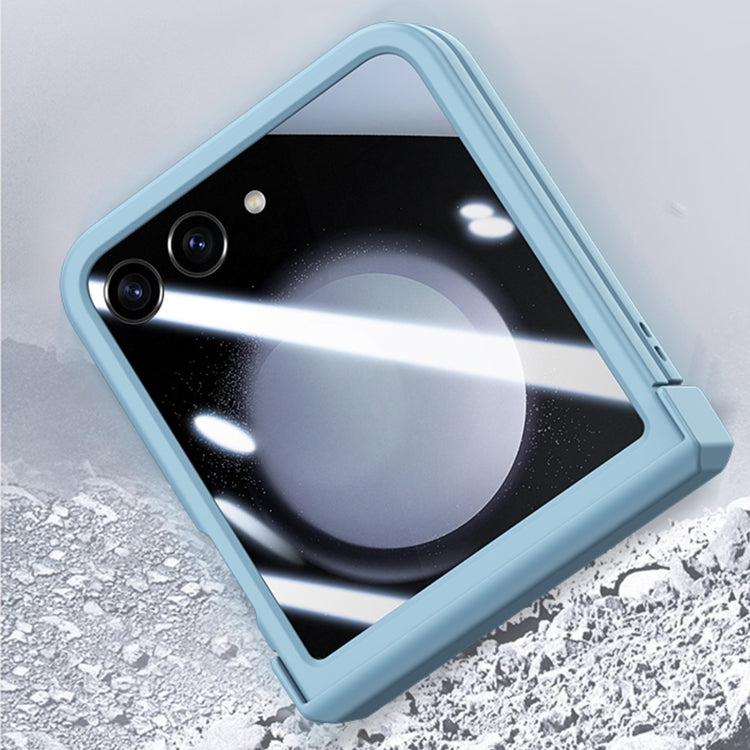 For Motorola Razr 50 Three-stage Integrated PC Skin Feel Shockproof Phone Case