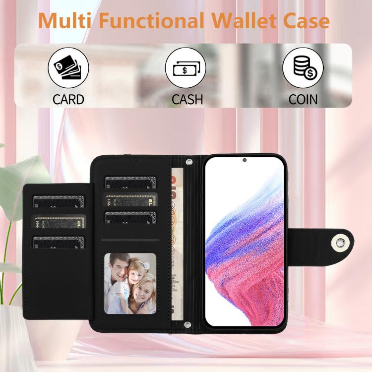For Huawei nova 14 Pro 5G Rhombic Texture Flip Leather Phone Case with Lanyard