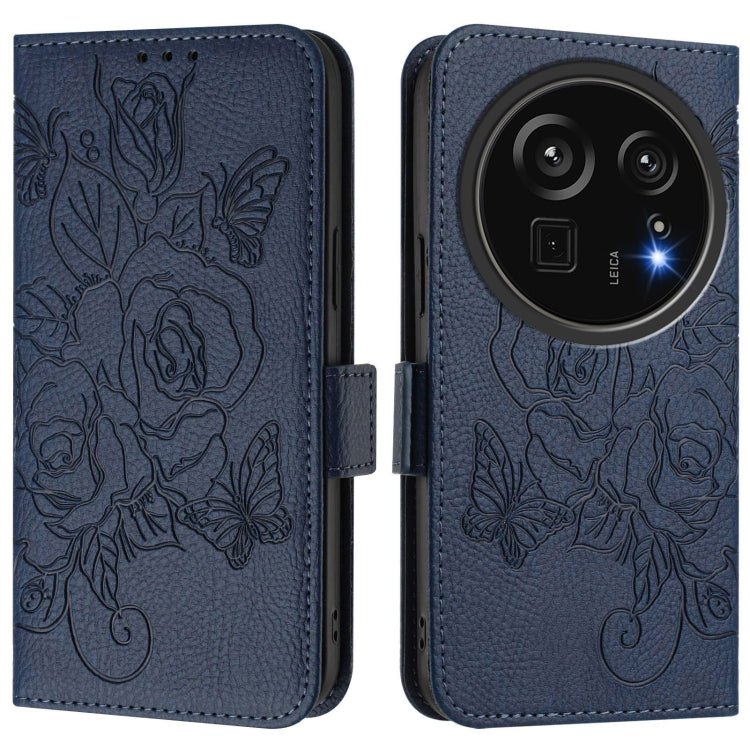 For Sharp Aquos R9 Pro Embossed Rose RFID Anti-theft Leather Phone Case