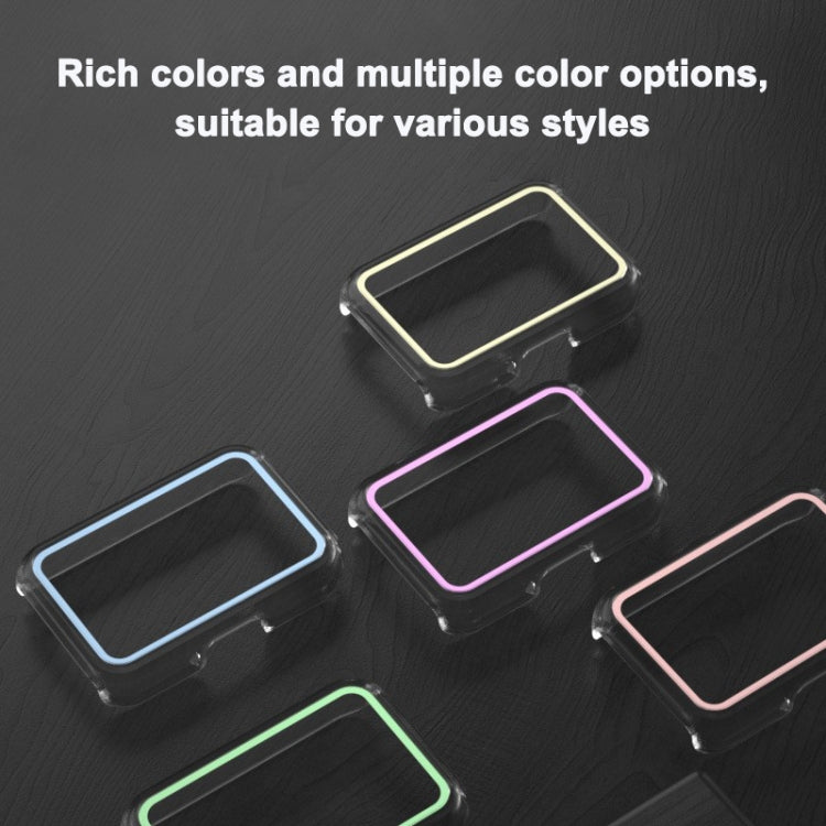 For Samsung Galaxy Watch Fit3 Luminous Hollow PC Watch Protective Case