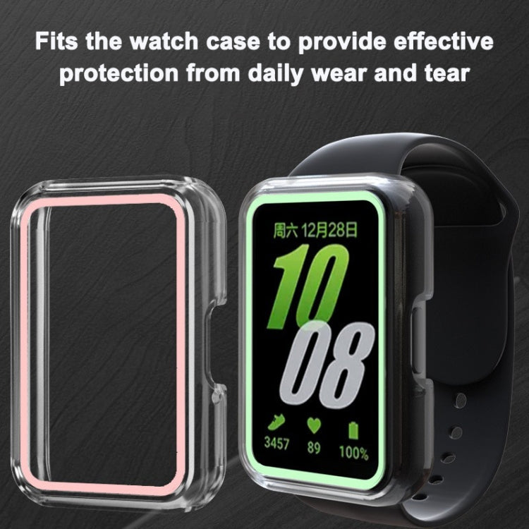 For Samsung Galaxy Watch Fit3 Luminous Hollow PC Watch Protective Case