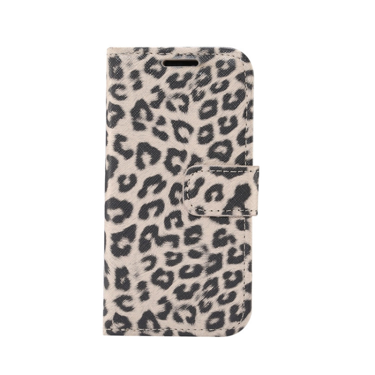 For iPhone 12 mini Leopard Print Pattern Horizontal Flip Leather Case with Card Slot and Holder