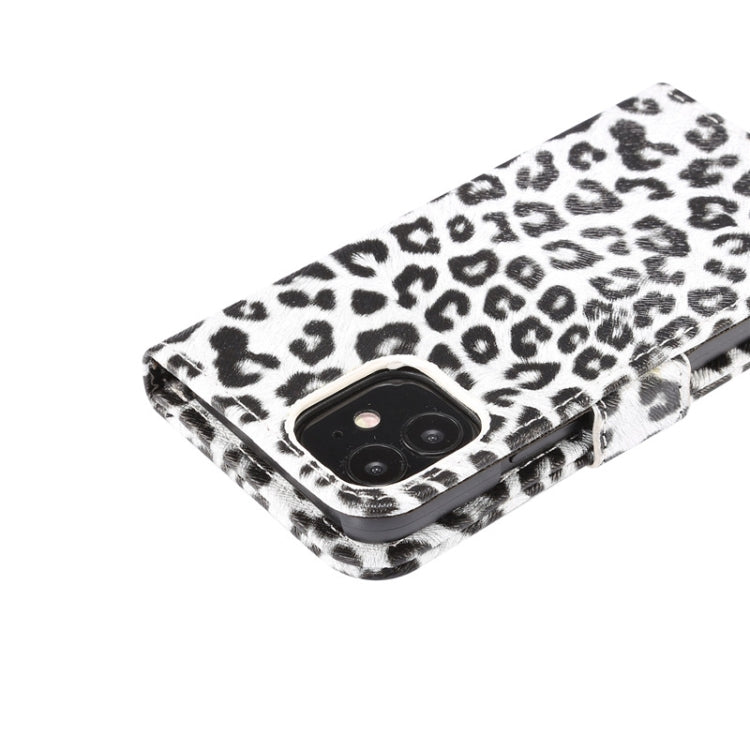 For iPhone 12 mini Leopard Print Pattern Horizontal Flip Leather Case with Card Slot and Holder