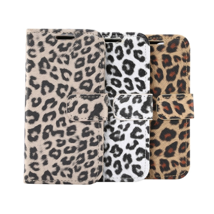 For iPhone 12 mini Leopard Print Pattern Horizontal Flip Leather Case with Card Slot and Holder