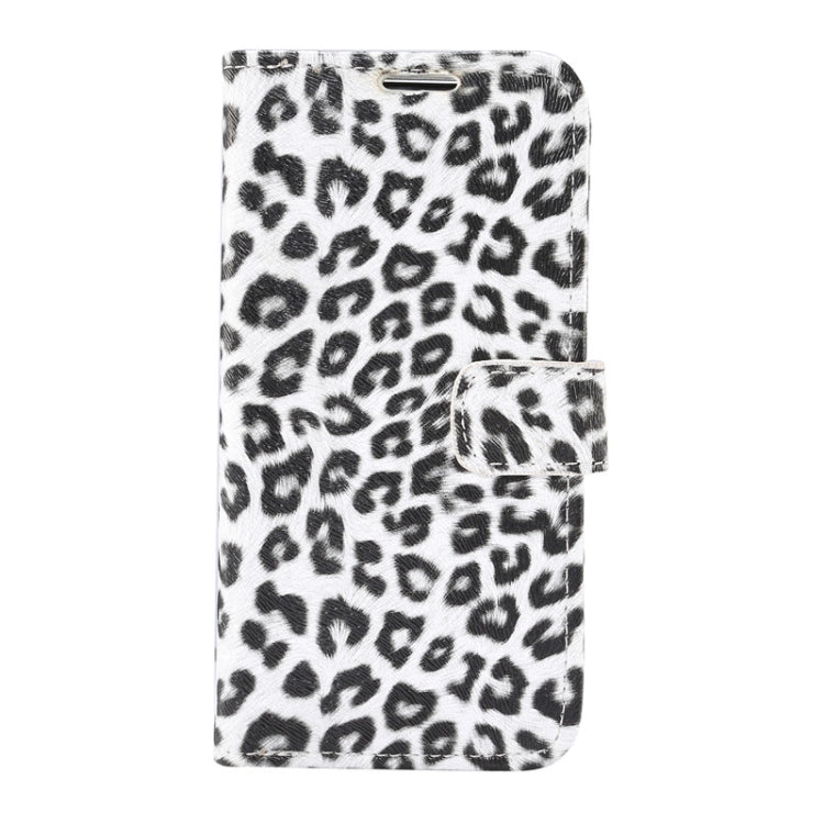 For iPhone 12 / 12 Pro Leopard Print Pattern Horizontal Flip Leather Case with Card Slot and Holder