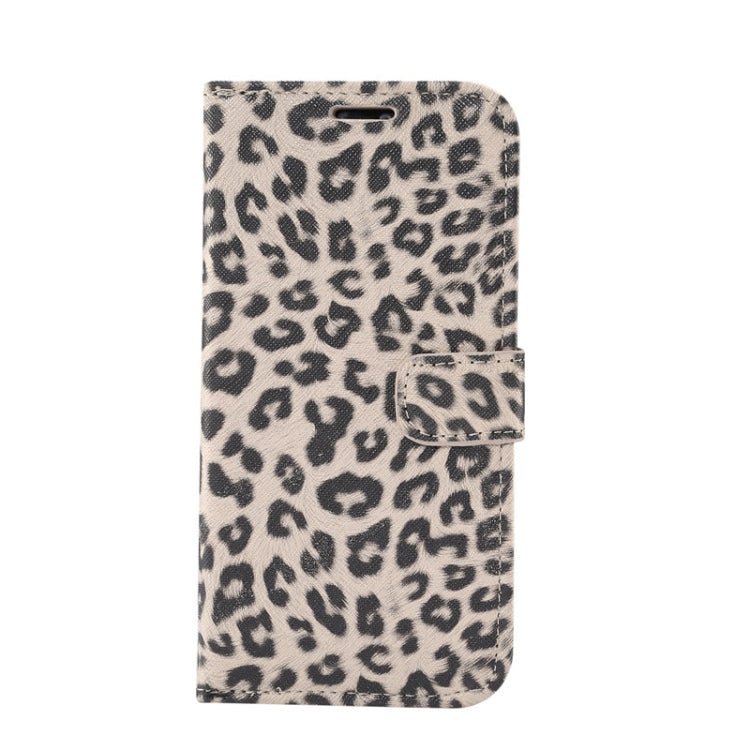 For iPhone 12 Pro Max Leopard Print Pattern Horizontal Flip Leather Case with Card Slot and Holder