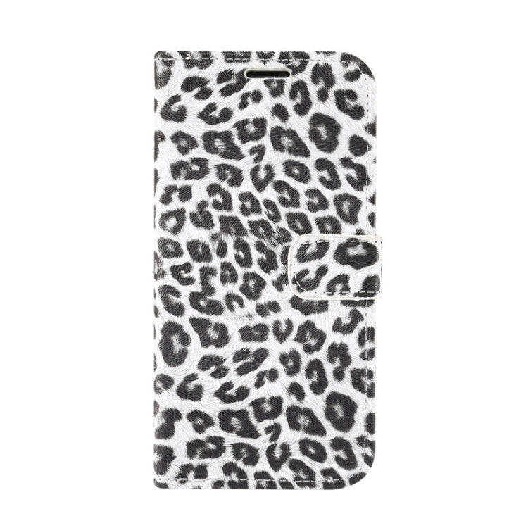 For iPhone 12 Pro Max Leopard Print Pattern Horizontal Flip Leather Case with Card Slot and Holder