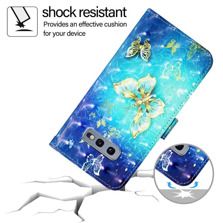 For Samsung Galaxy S10e 3D Painting Horizontal Flip Leather Phone Case