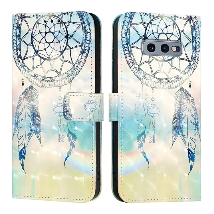 For Samsung Galaxy S10e 3D Painting Horizontal Flip Leather Phone Case