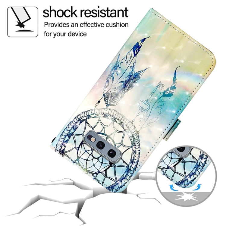 For Samsung Galaxy S10e 3D Painting Horizontal Flip Leather Phone Case