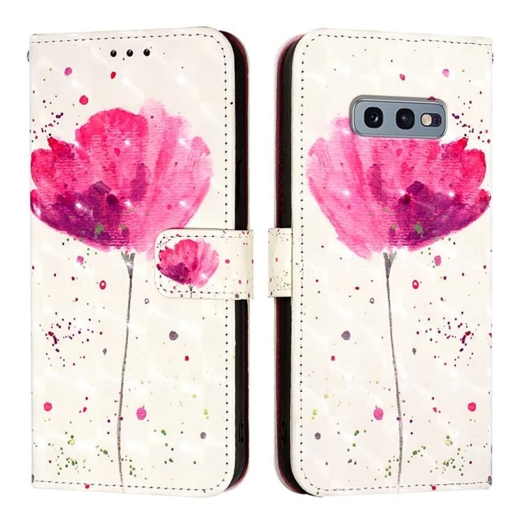 For Samsung Galaxy S10e 3D Painting Horizontal Flip Leather Phone Case