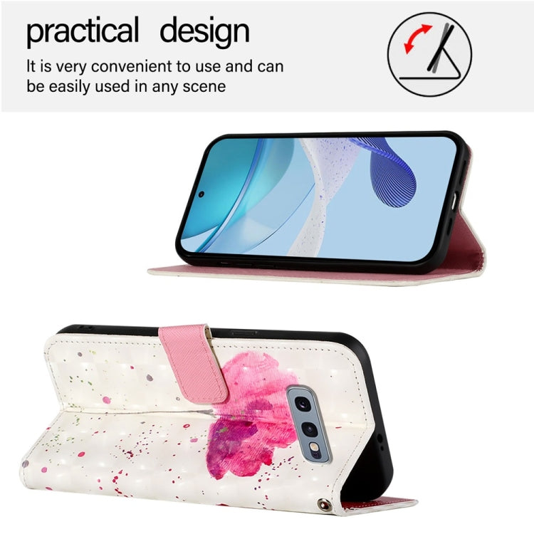 For Samsung Galaxy S10e 3D Painting Horizontal Flip Leather Phone Case