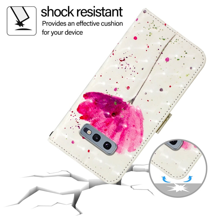 For Samsung Galaxy S10e 3D Painting Horizontal Flip Leather Phone Case