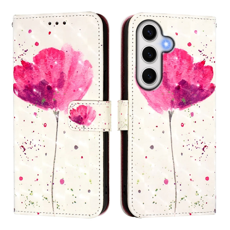 For Samsung Galaxy S24 FE 5G 3D Painting Horizontal Flip Leather Phone Case