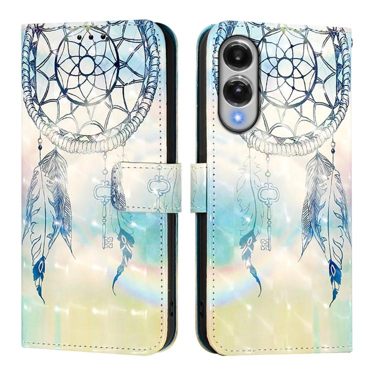 For Samsung Galaxy S25 Edge 5G 3D Painting Horizontal Flip Leather Phone Case