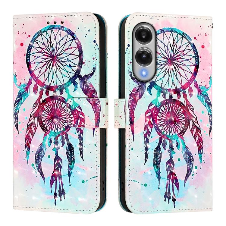 For Samsung Galaxy S25 Edge 5G 3D Painting Horizontal Flip Leather Phone Case