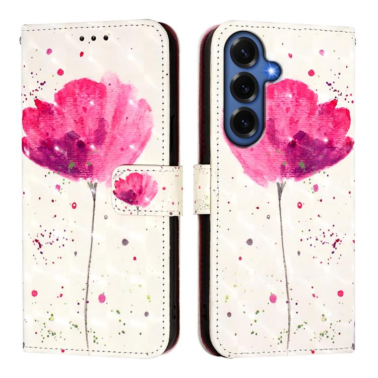 For Samsung Galaxy S26+ 5G 3D Painting Horizontal Flip Leather Phone Case