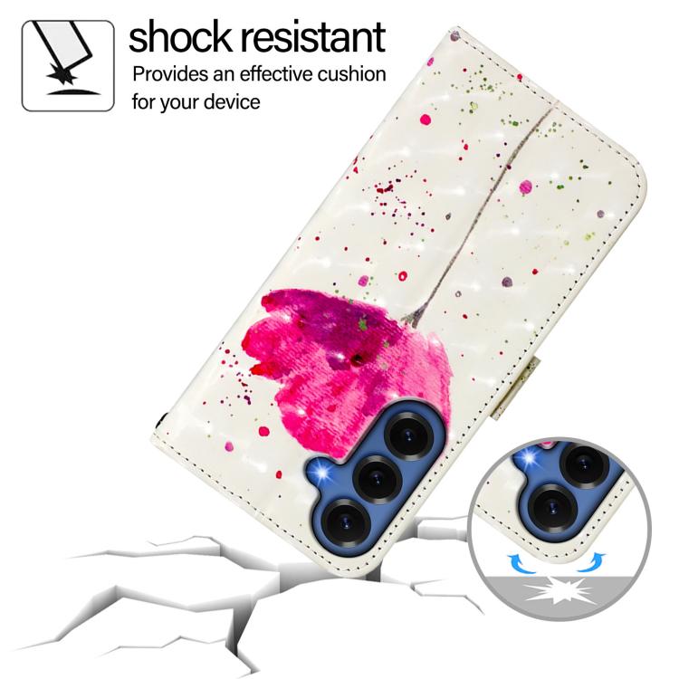 For Samsung Galaxy S26+ 5G 3D Painting Horizontal Flip Leather Phone Case