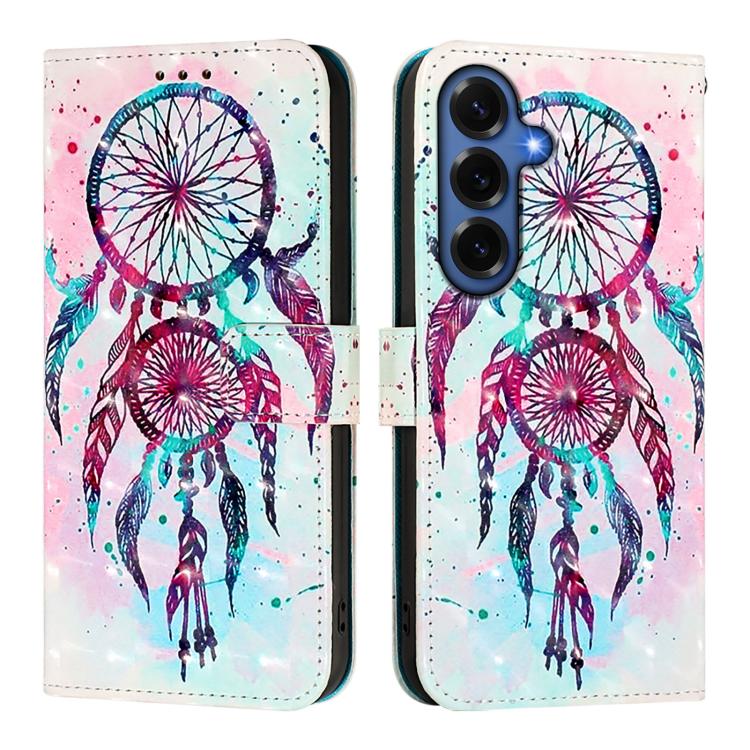 For Samsung Galaxy S26+ 5G 3D Painting Horizontal Flip Leather Phone Case