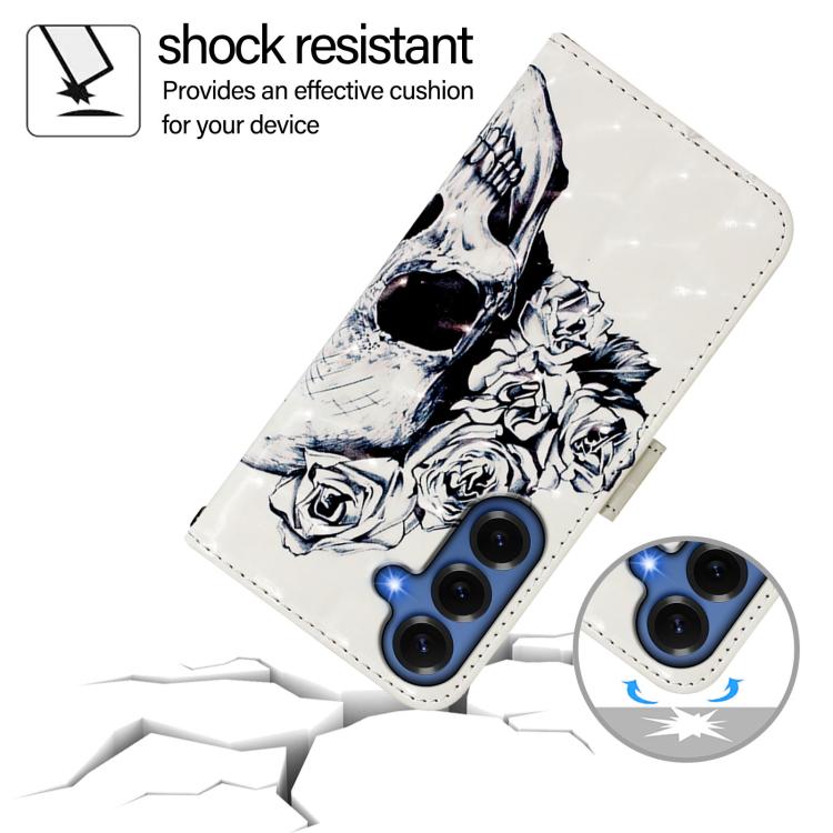 For Samsung Galaxy S26+ 5G 3D Painting Horizontal Flip Leather Phone Case
