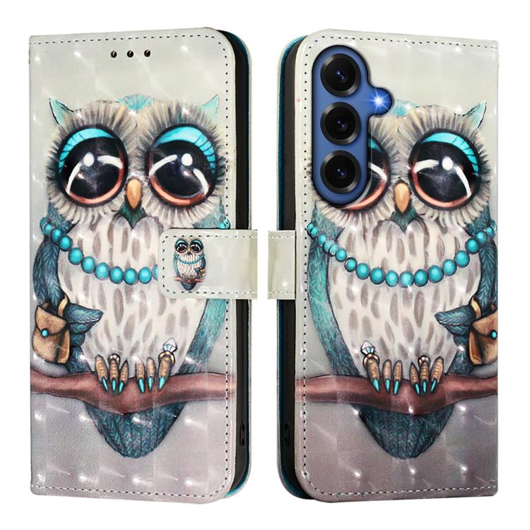 For Samsung Galaxy S26+ 5G 3D Painting Horizontal Flip Leather Phone Case
