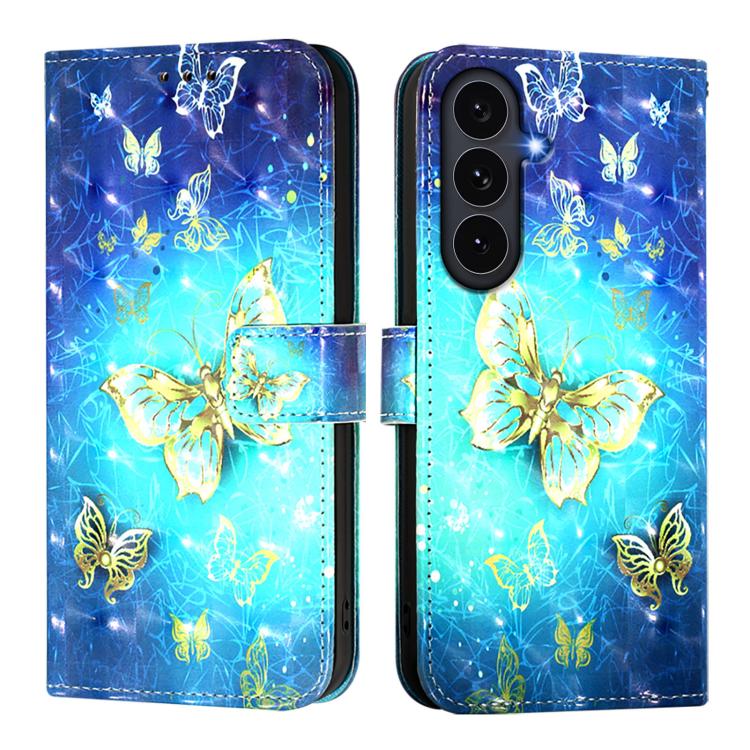 For Galaxy S26 FE 5G 3D Painting Horizontal Flip Leather Phone Case