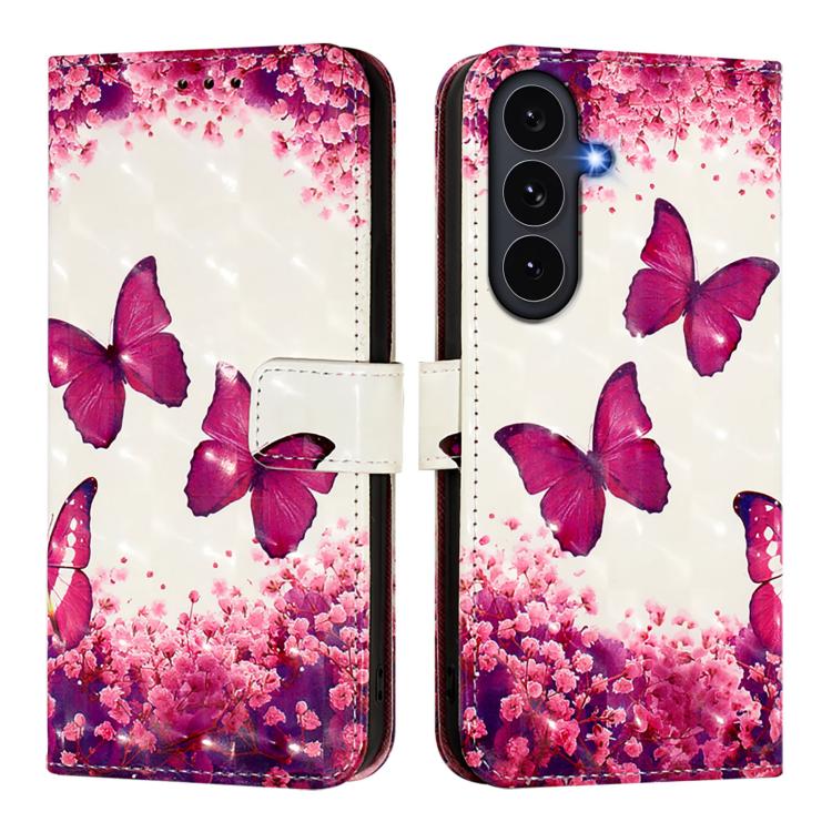 For Galaxy S26 FE 5G 3D Painting Horizontal Flip Leather Phone Case
