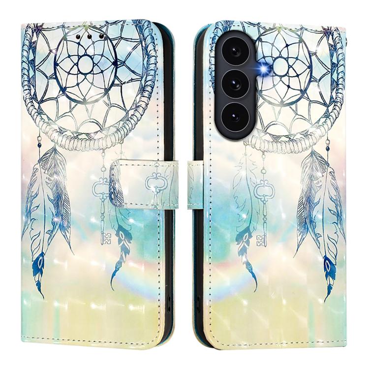 For Galaxy S26 FE 5G 3D Painting Horizontal Flip Leather Phone Case
