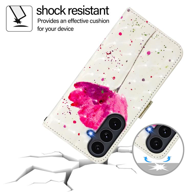 For Galaxy S26 FE 5G 3D Painting Horizontal Flip Leather Phone Case