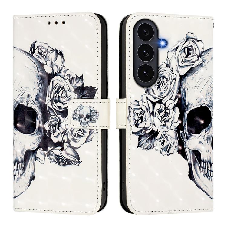 For Galaxy S26 FE 5G 3D Painting Horizontal Flip Leather Phone Case