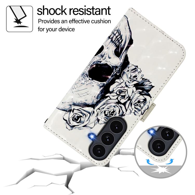 For Galaxy S26 FE 5G 3D Painting Horizontal Flip Leather Phone Case