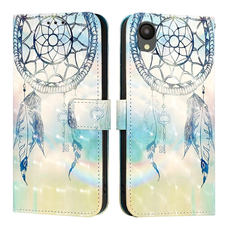 For Samsung Galaxy A04 Core / A03 Core 3D Painting Horizontal Flip Leather Phone Case